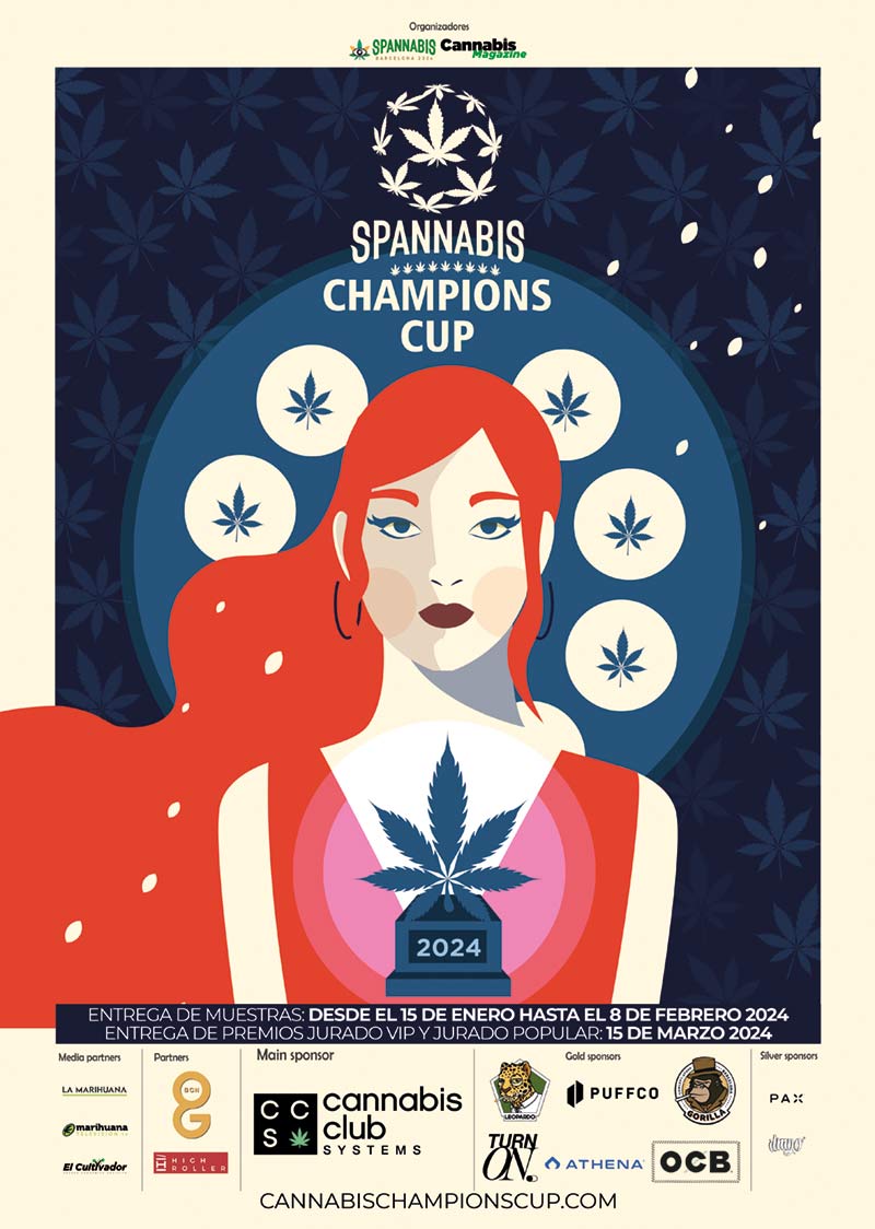 Spannabis Champions Cup 2024 Barcelona poster
