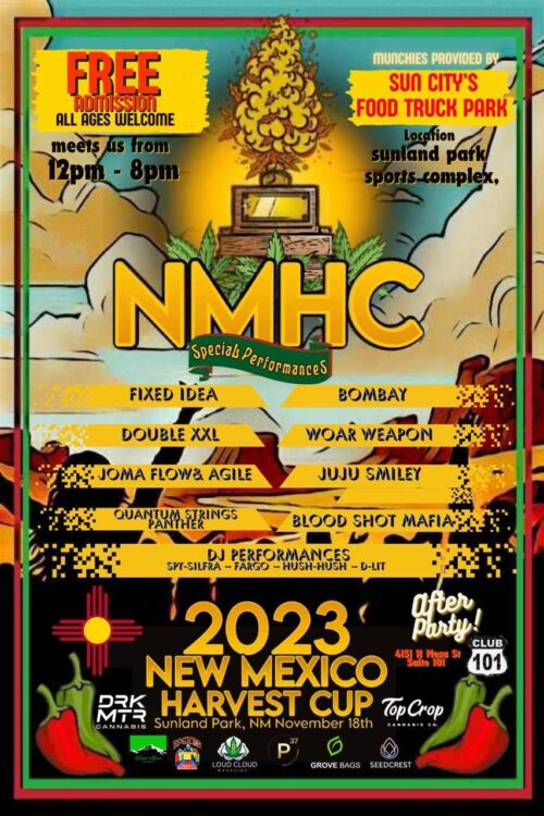 NMGC 2023 New Mexico Growers Cup poster