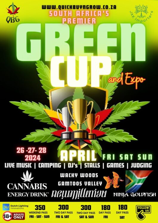 Green Cup 2024 East Coast Cannabis Cup & Expo SA
