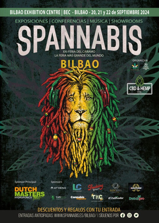 Spannabis Bilbao 2024 poster
